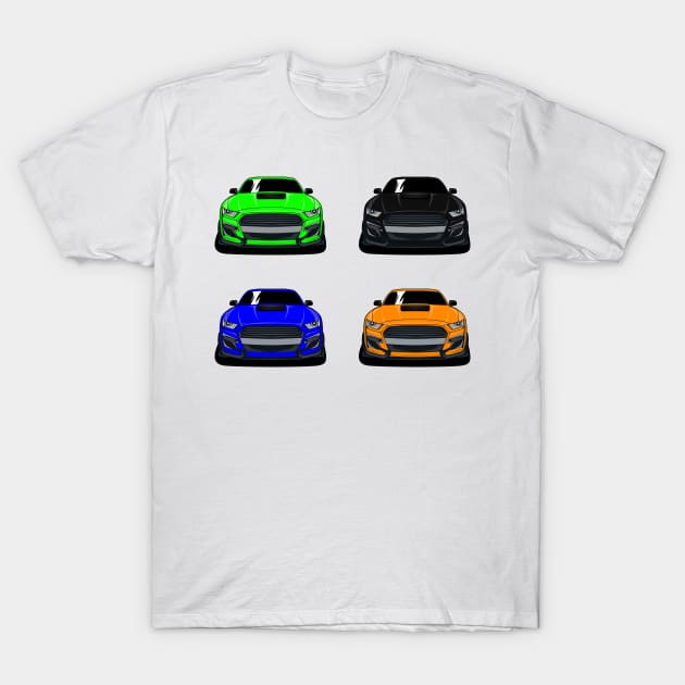 Ford Mustang GT T-Shirt by Car_Designer